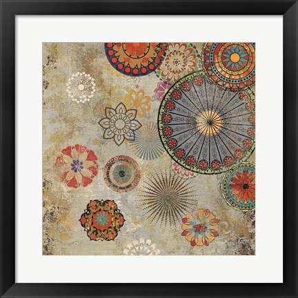 Framed Caravan II Print