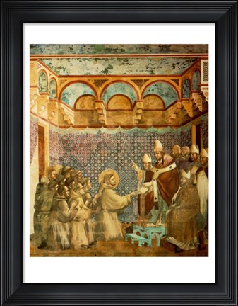 Framed Legend of St Francis Print