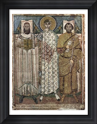 Framed Master of Demetrius Church Print