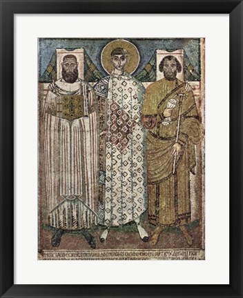 Framed Master of Demetrius Church Print