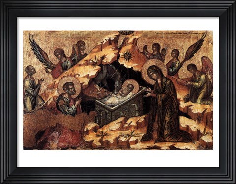 Framed Nativita Print