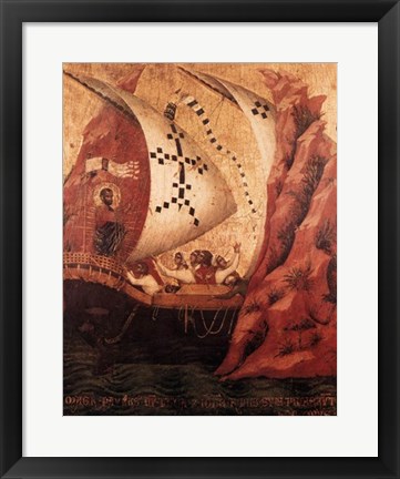 Framed Scene from The Life of St Mark Print