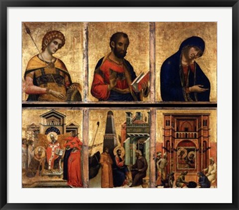 Framed Altarpiece Print