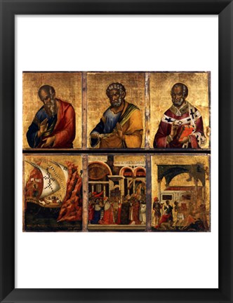 Framed Altarpiece II Print