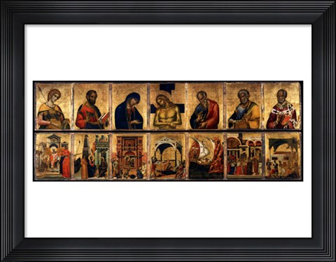 Framed Altarpiece III Print