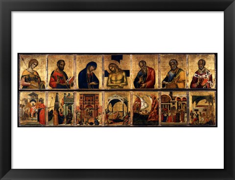 Framed Altarpiece III Print