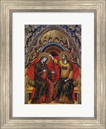 Framed Coronation of the Virgin Print