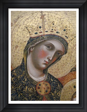 Framed La Vierge et I enfant Print