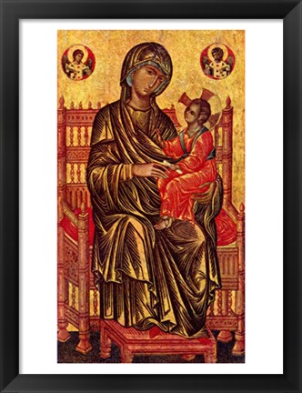Framed Italian Painter of the Byzantic Print