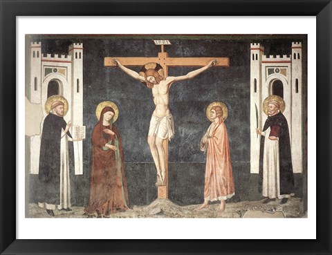 Framed Crucifixion Print