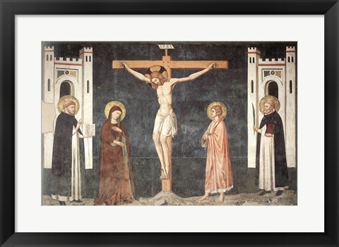 Framed Crucifixion Print