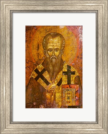 Framed Saint Clement of Ohrid Print