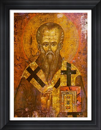 Framed Saint Clement of Ohrid Print