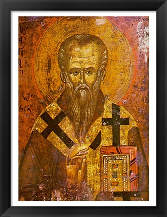 Framed Saint Clement of Ohrid Print