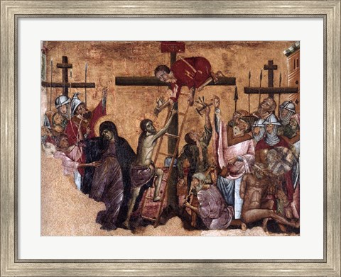 Framed Christ Crucified Print