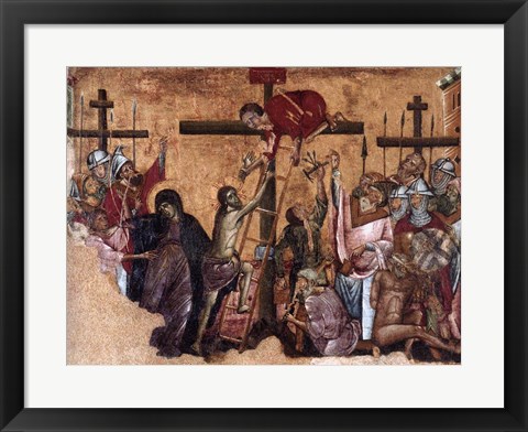 Framed Christ Crucified Print