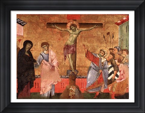 Framed Crucifixion Print