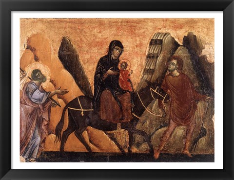 Framed Flight into Egypt Print