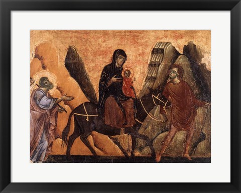 Framed Flight into Egypt Print