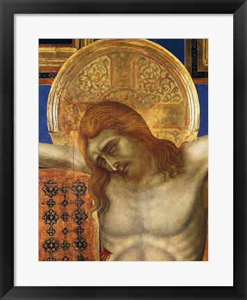 Framed Painted Cross Print