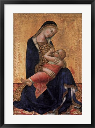 Framed Madonna and Child Print