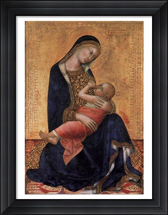 Framed Madonna and Child Print