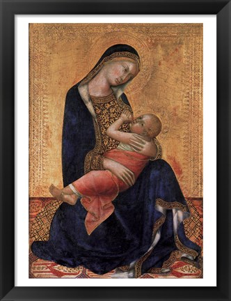 Framed Madonna and Child Print