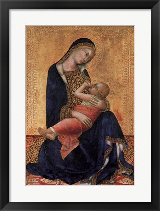 Framed Madonna and Child Print