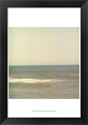 Framed Carolina Beach I Print