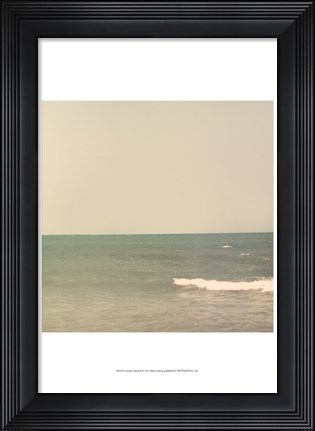 Framed Carolina Beach II Print