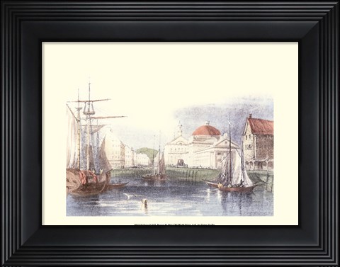Framed Faneuil Hall, Boston Print