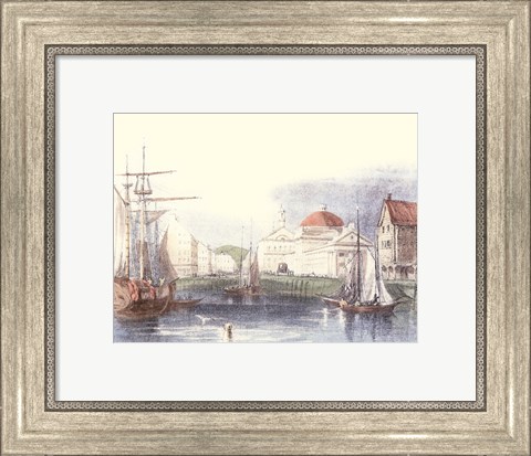 Framed Faneuil Hall, Boston Print