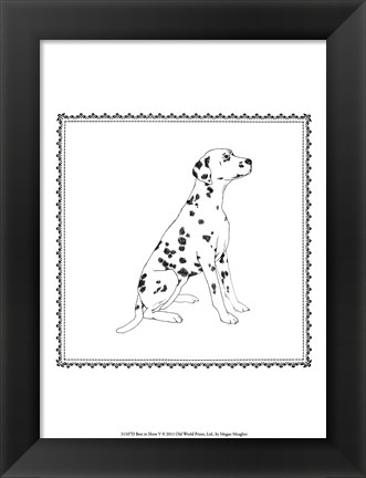 Framed Best in Show V Print