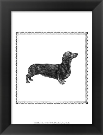 Framed Best in Show X Print