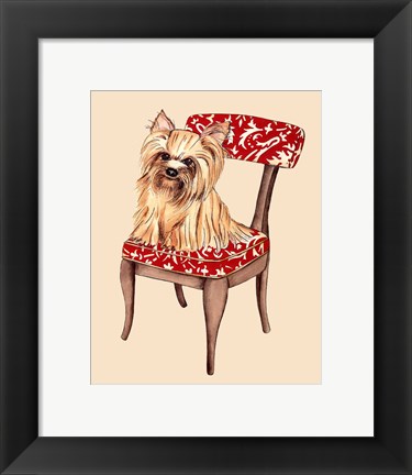 Framed Pampered Pet II Print