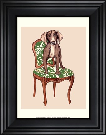 Framed Pampered Pet IV Print