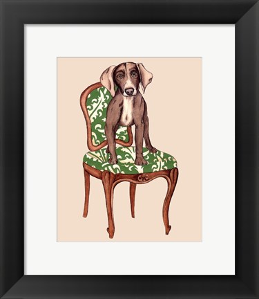 Framed Pampered Pet IV Print