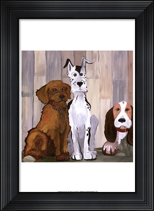 Framed Sit &amp; Stay I Print
