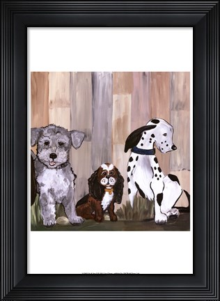 Framed Sit &amp; Stay II Print
