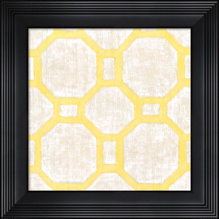 Framed Garden Tile V Print