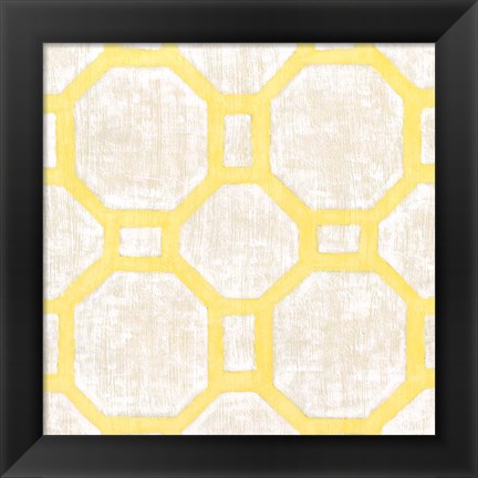 Framed Garden Tile V Print