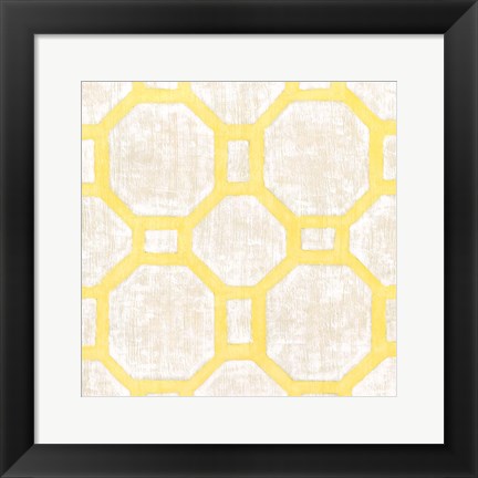 Framed Garden Tile V Print