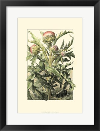 Framed Wildflower Field III Print