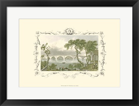 Framed Kew Bridge Print