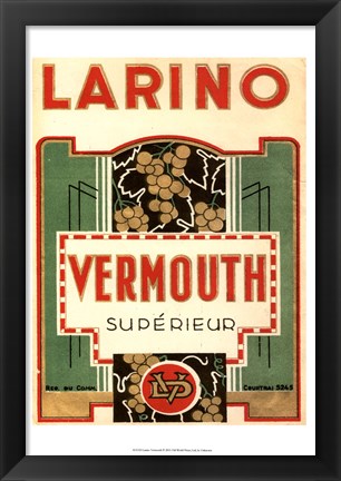 Framed Larino Vermouth Print