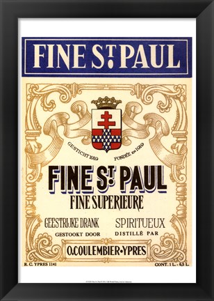 Framed Fine St. Paul Print