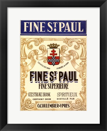 Framed Fine St. Paul Print