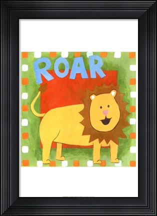 Framed Roar Print