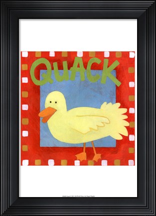 Framed Quack Print