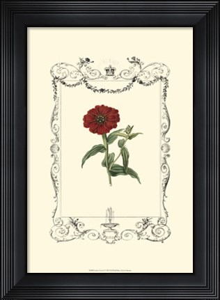 Framed Garden Charm II Print